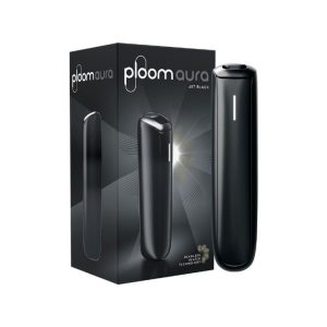 【四色可選】711加熱菸主機 Ploom AURA入門套裝 - 黑色
