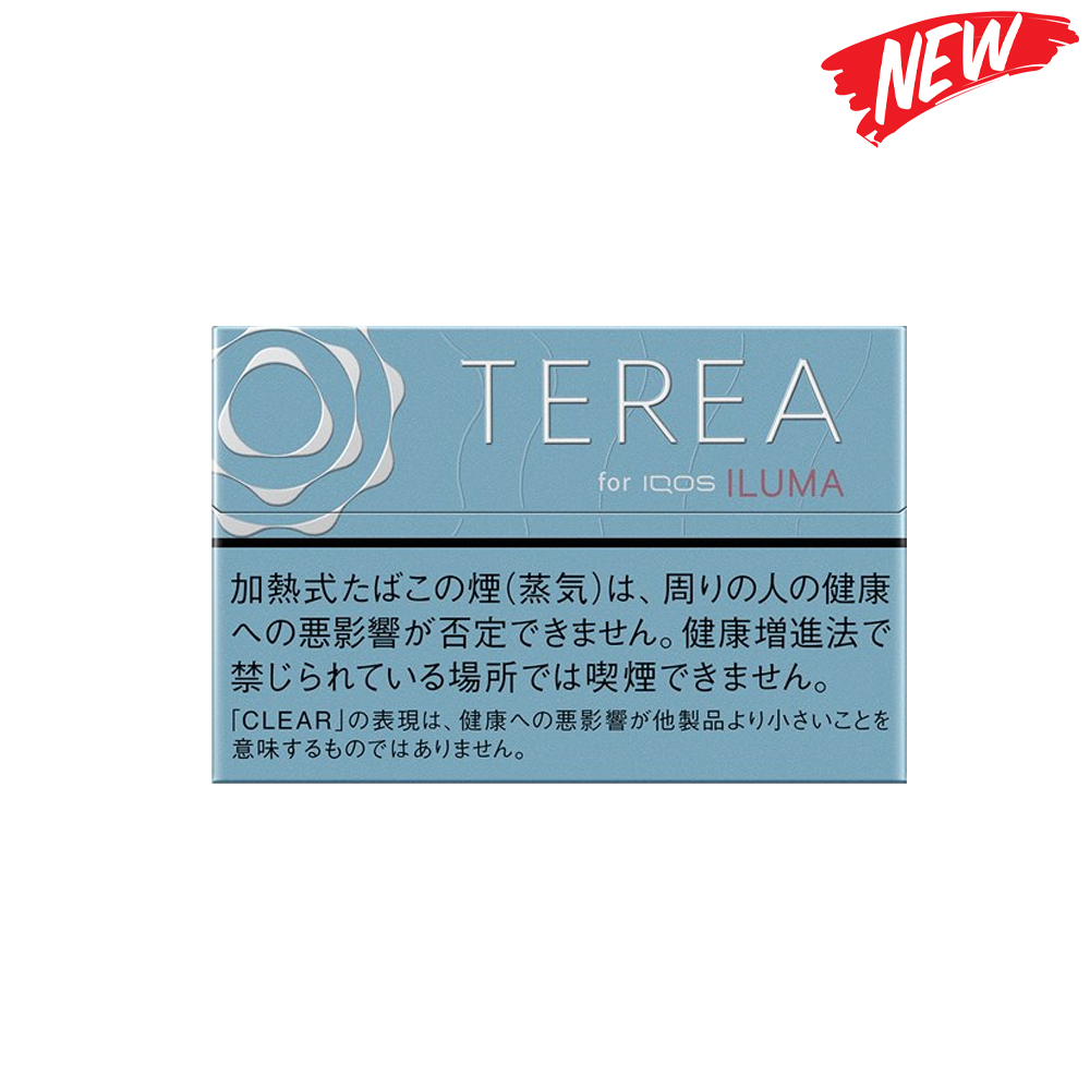 【新口味檸檬淡原味】日本TEREA Clear Regular加熱菸菸彈IQOS ILUMA專用 整條煙(10包)