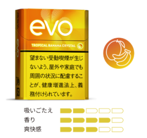 【芒果香蕉口味】EVO TROPICAL BANANA For Ploom AURA煙彈