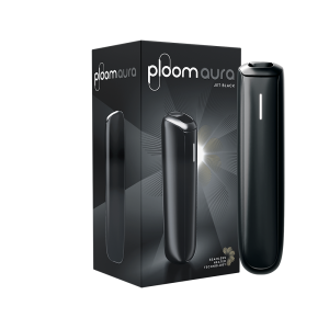 【黑色】台灣現貨 Ploom Aura Jet Black starter kit加熱煙主機 EVO煙彈專用兼容MEVIUS/CAMEL香菸