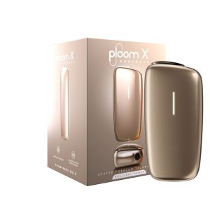 【香槟金】Ploom X Advanced Champagne Gold主機EVO煙彈專用七星加熱煙機