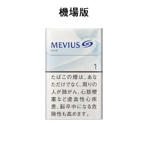 【柔和七星1毫克硬盒】MEVIUS ONE BOX 1mg 七星1號香煙 日本島內菸（日稅菸）
