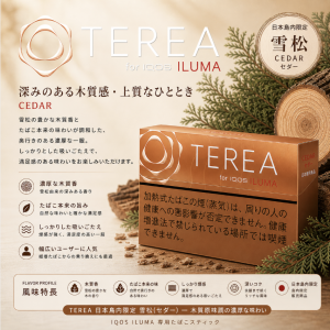【雪松原味】日版 TEREA煙彈 IQOS ILUMA加熱煙主機專用整條煙10包裝